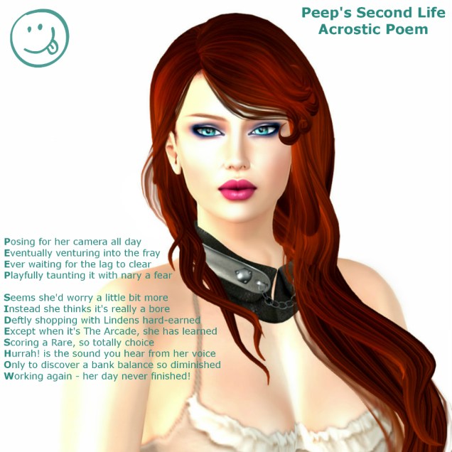 1 Peep's Acrostic Poem