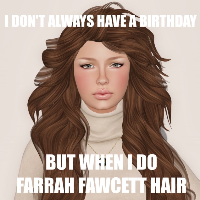 But I'm not a blonde!