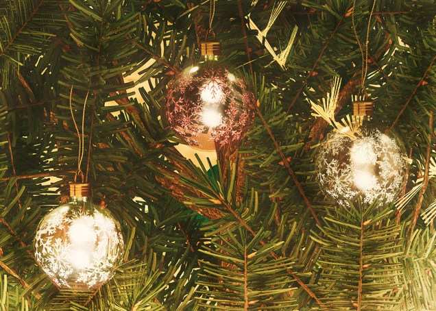 Tree Glass Jewel Ornaments by Salt & Pepper